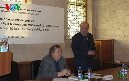 ກອງປະຊຸມສຳມະນາ ວິທະຍາສາດ “ແງ່ຫວັງ ພັດທະນາການພົວພັນລະຫວ່າງລັດເຊຍ - ຫວຽດນາມ ໃນໄລຍະໃໝ່”